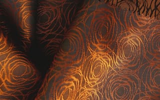 Картинка ткань, золотая, узоры, текстура, коричневая