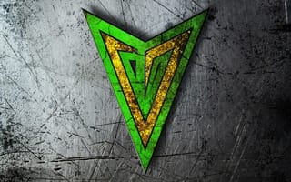 Картинка текстура, изумрудный, металл, боевой, зеленая стрела, центр, green arrow, царапины, стальной, наконечник