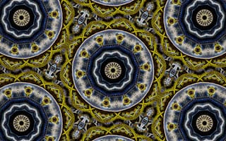 Картинка калейдоскоп, фигуры