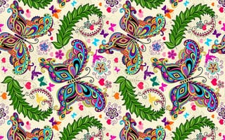 Картинка бабочки, узор, крылья