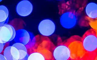 Картинка круги, свет, цвет