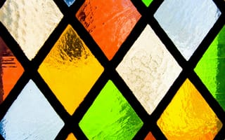 Картинка stained, mosaic, стекло, витраж, glass, window, окно, colorful