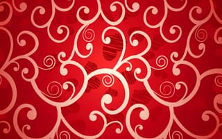 Картинка red, love, hearts, valentine, сердечки, romantic