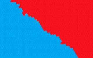 Картинка цвет, абстракция, контраст, ячейки, линии