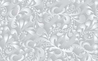 Картинка объем, узор, листья