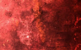 Картинка красный цвет, туманность, космос, атмосфера, пространство