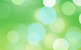 Картинка зеленый, узор, желтый, круг, солнечный свет