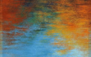 Картинка абстрактное искусство, живопись, акварельная живопись, арт, синий