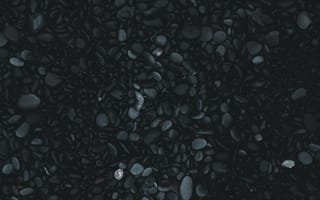 Картинка асфальт, черный, дождь, гранит, Черный Белый - М