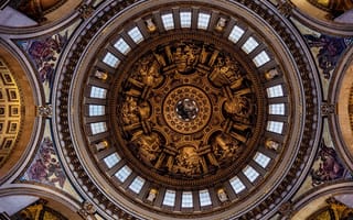 Картинка лондон, англия, религия, собор святого павла, архитектура