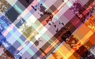 Картинка абстракция, узор, цвета, клетка