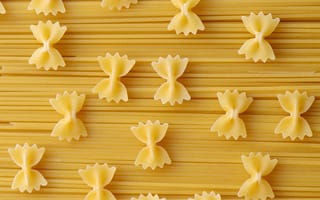Картинка цветок, лепесток, десерт, продукт, лапша, паста, farfalle, узор, есть, еда, спагетти, глазурь, углеводы, выпечка, желтый