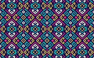 Картинка шаблон, Абстрактные, Мозаика, Художественное произведение, Красочный, Племенной, цифровое искусство, вектор