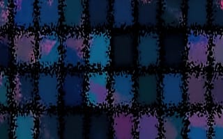 Картинка квадраты, размытие, темный