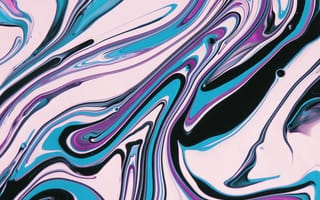 Картинка абстрактное искусство, абстрактный, Абстрактный экспрессионизм, акриловая живопись, акриловая краска, вычурный, гладкий, дизайн, живопись, изгибы, иллюстрация, Искусство, красивый, красочный, креативность, креативный, полоса, произведение искусства, разноцветный, текстура, фигуры, художественный, цвета, экспрессионизм