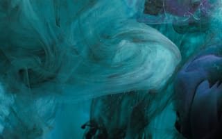 Картинка абстрактный, акварель, акриловый, гладкий, Искусство, краски, крупный план, подводный, понятие, текстура, темный, чернила