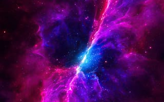 Картинка space, night, starry, realistic