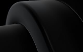 Картинка черный, абстракция, гладкий, текстура, минимализм, дизайн, фоны