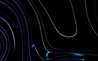 Картинка абстракция, фоны, черный, линии, графика, цвет, дизайн