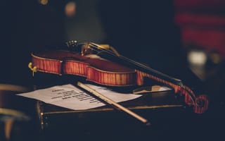 Картинка скрипка, музыкальный инструмент, музыка