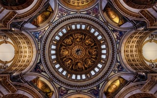 Картинка лондон, англия, религия, собор святого павла, архитектура