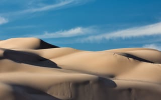 Картинка пейзаж, песок, пустыня, дюны