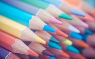 Картинка цвет, карандаш, разноцветные, цветные карандаши