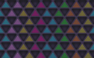 Картинка абстракция, треугольники