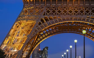 Картинка башня, франция, эйфелева башня, париж