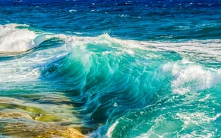 Картинка вода, океан, море, волны, природа