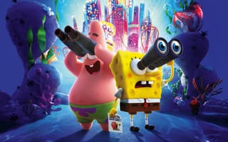 Картинка губка боб, патрик, the spongebob movie: sponge on the run