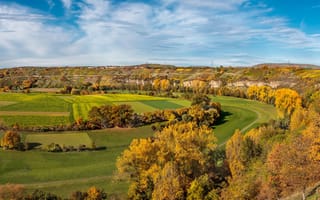 Картинка пейзаж, панорама, германия, баден-вюртемберг, осень