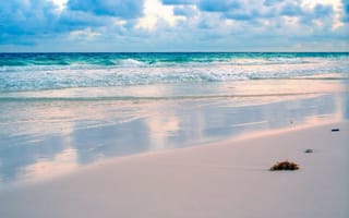 Картинка волны, пляж, песок
