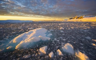 Картинка море, лёд