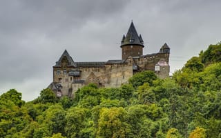 Обои замок бахарах в германии