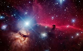 Обои horsehead nebula, туманность, красиво
