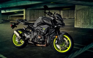 Картинка Мотоцикл, 2017 год, Yamaha fz 10, чёрный