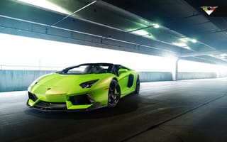 Картинка verde, Lamborghini, ithaca, roadster, vorsteiner