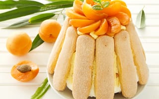 Картинка выпечка, cheese cake, сладость, sweets, dried apricots, fruit, cake, cakes, торт