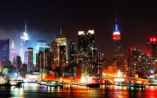 Картинка york, new, skyline