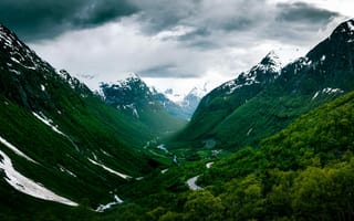 Картинка norway, landscape, mountains