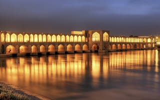 Картинка khaju, bridge, isfahan