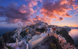 Картинка греция, Облака