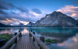 Картинка Канада, bow lake