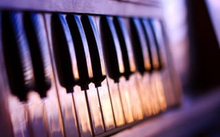 Картинка Пианино, музыкальный, инструмент, клавиши