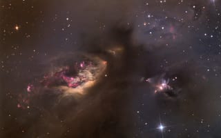 Картинка туманность, light, созвездие, nebula, Звезды