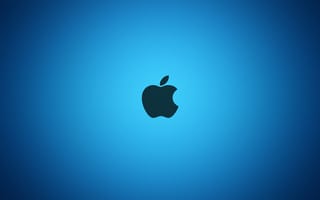 Картинка Apple, яблоко, blue