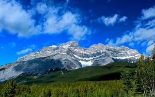 Картинка банф, alberta, Cascade mountain, canada, Канада