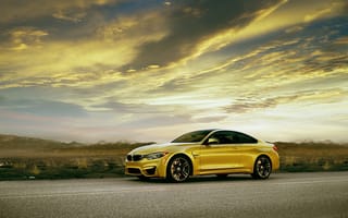 Картинка f82, yellow, Bmw, automotive photography