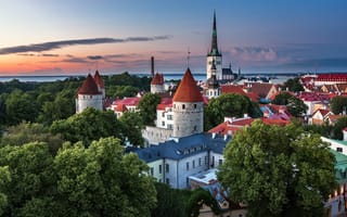 Картинка дома, август, эстония, лето, таллин